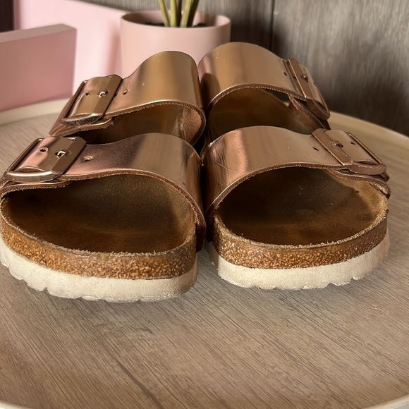 Birkenstock Arizona Sandal Metallic Copper - Picture 12 of 14